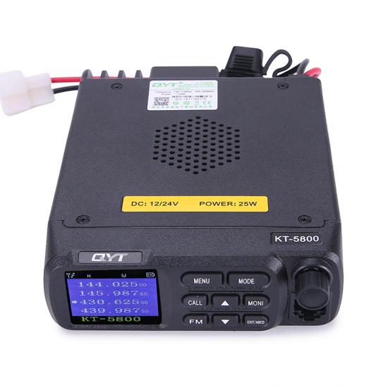 qyt kt-5800 12 / 24v điện áp kép băng tần dự phòng quad radio