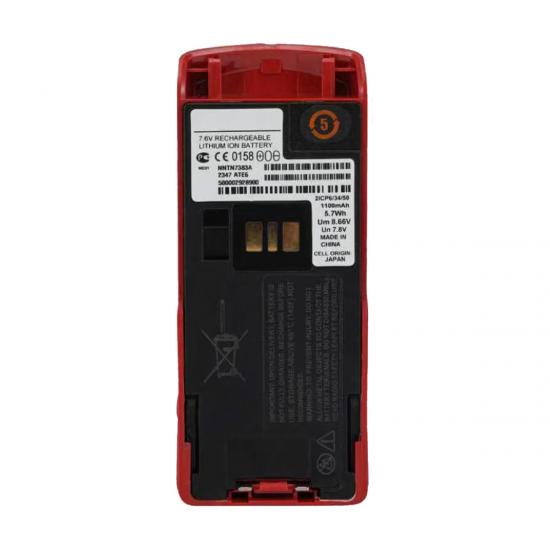 Pin Li-ion chống cháy nổ thay thế NNTN7383A 1480mAh cho bộ đàm hai chiều TETRA MTP850Ex MTP810Ex